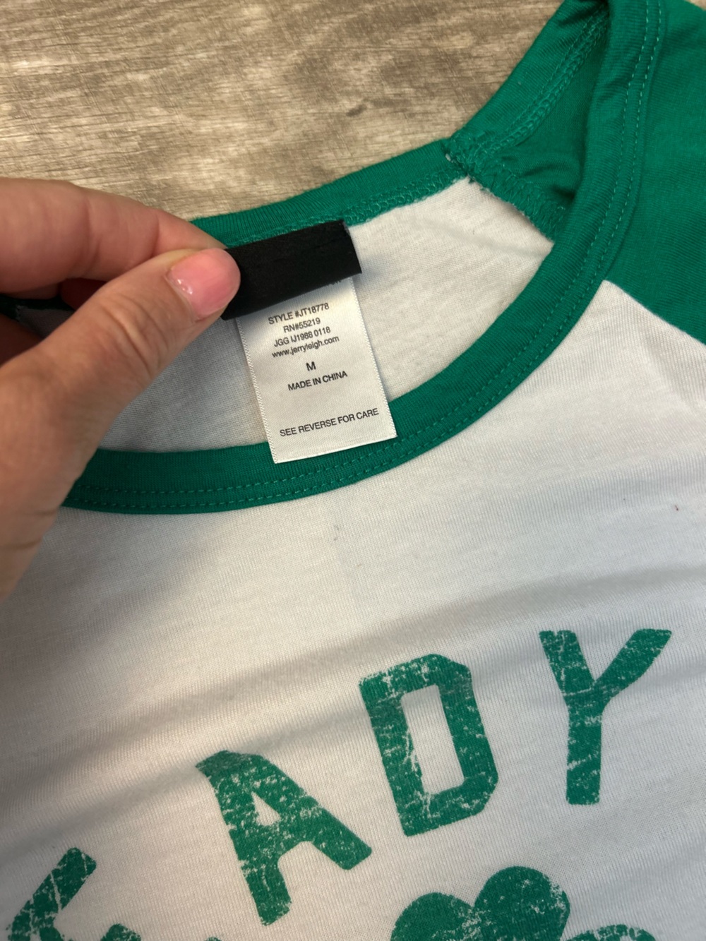 St. Patrick’s Shirt & Socks | M - Picture 4 of 7